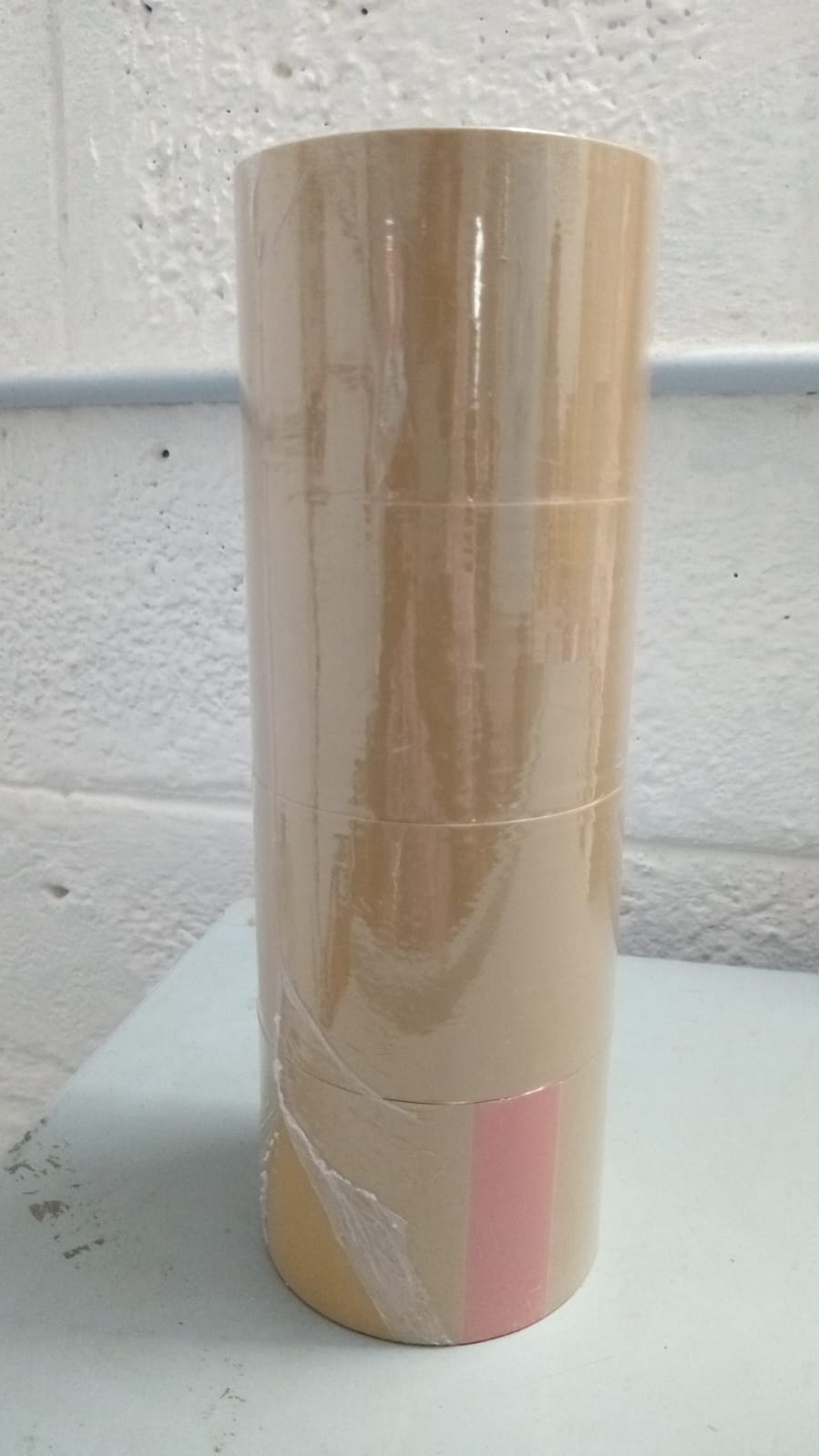 BOPP tape rolls — side view