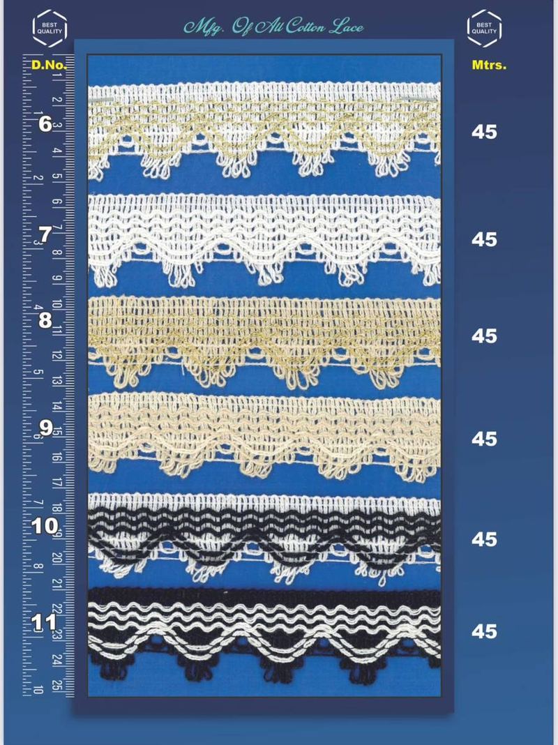 Lace Supplier Tamil Nadu — Cotton Lace Home Furnishing Manufacturers Karur Texac India