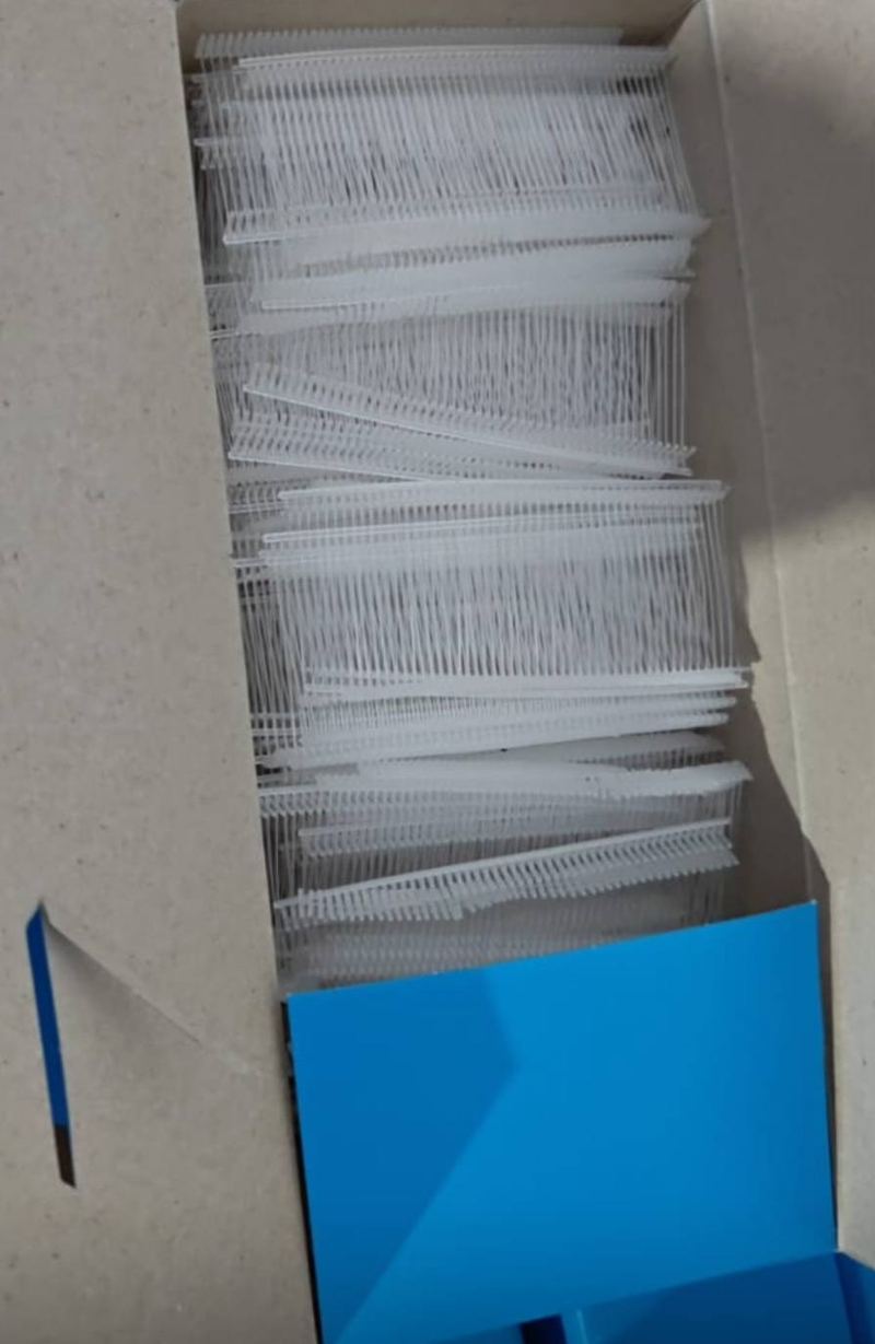 Tag Pins Supplier Karur — Fine Gauge Polypropylene Tag Pins Home Furnishing Tamil Nadu Texac India